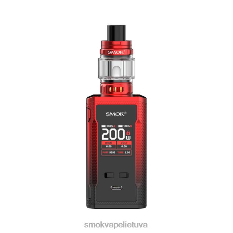 SMOK R-Kiss 2 komplektas juoda raudona 4Z6DP101 SMOK Vape Lietuva