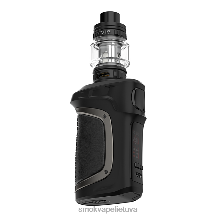 SMOK MAG-18 rinkinys juodas pistoletas metalo oda 4Z6DP71 SMOK Vape Lietuva