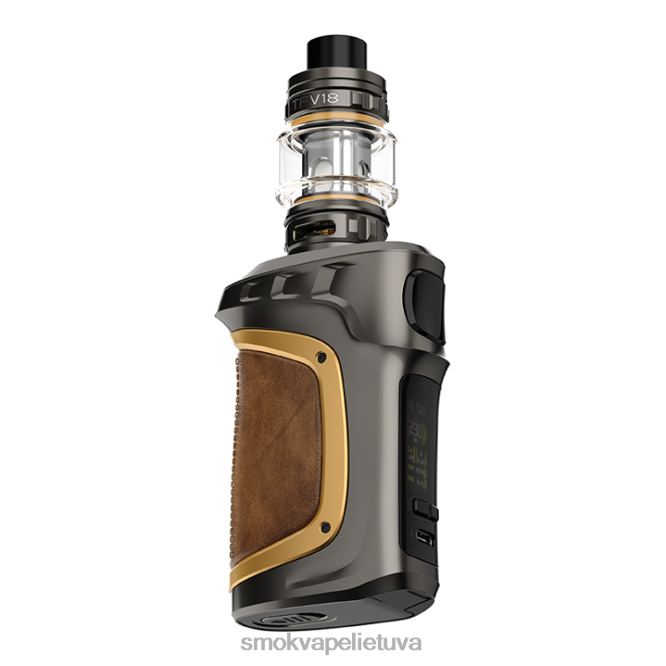 SMOK MAG-18 rinkinys pistoletas metalo aukso oda 4Z6DP78 SMOK Vape Near Me