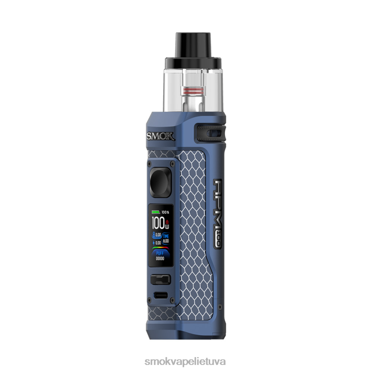 SMOK RPM 100 komplektas matinė mėlyna 4Z6DP35 SMOK Vape Mod Lietuva