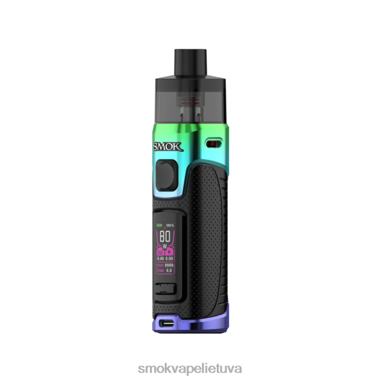 SMOK RPM 5 komplektas prizminė vaivorykštė 4Z6DP95 SMOK Vape Mod Lietuva