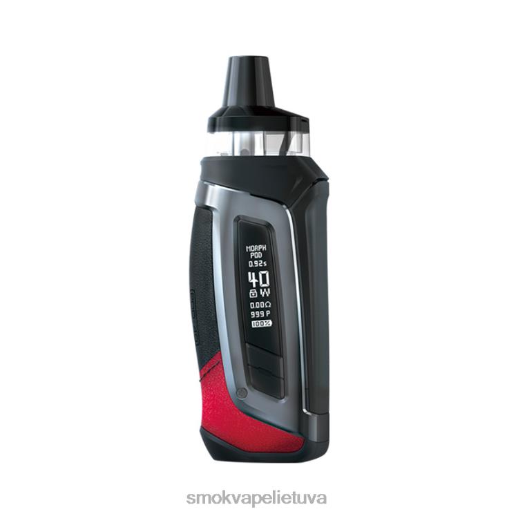 SMOK Morph rinkinys pod-40 juoda raudona 4Z6DP214 SMOK Vape Pen Lietuva