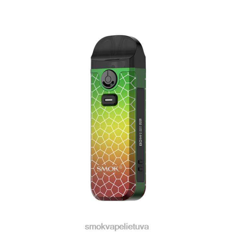 SMOK Nord 4 komplektas rasta žali šarvai 4Z6DP274 SMOK Vape Pen Lietuva