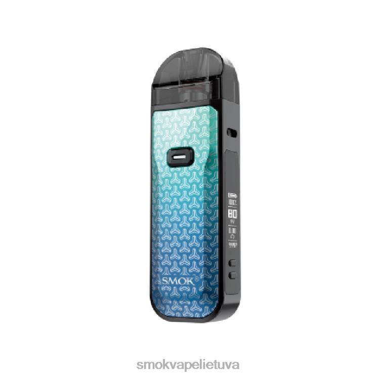 SMOK Nord 5 komplektas žalias mėlynas smiginis 4Z6DP317 SMOK Vape Price