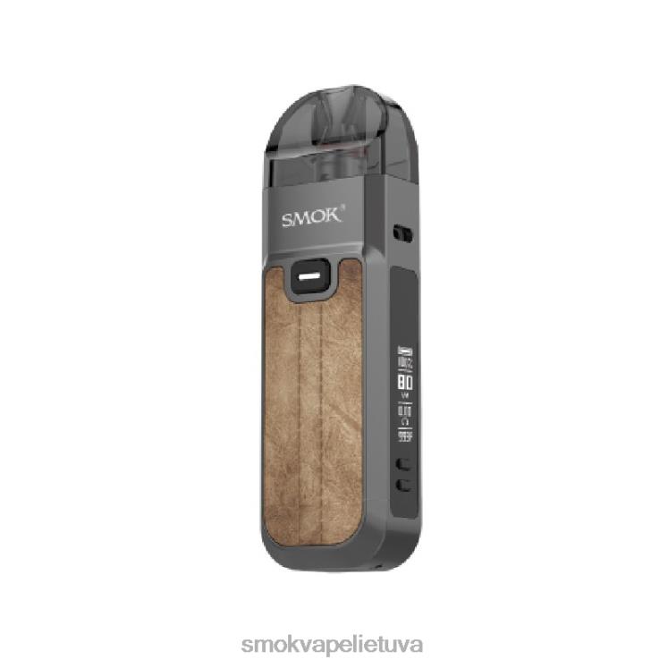 SMOK Nord 5 komplektas rudas 4Z6DP322 SMOK Vape Vilnius