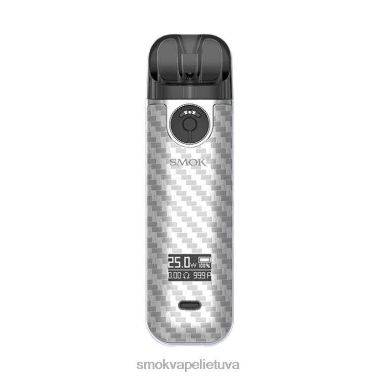 SMOK NOVO 4 komplektas sidabro anglies pluoštas 4Z6DP236 SMOK Vape Pods