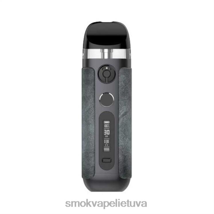 SMOK Novo 5 komplektas pilka oda 4Z6DP1 SMOK Vape Lietuva