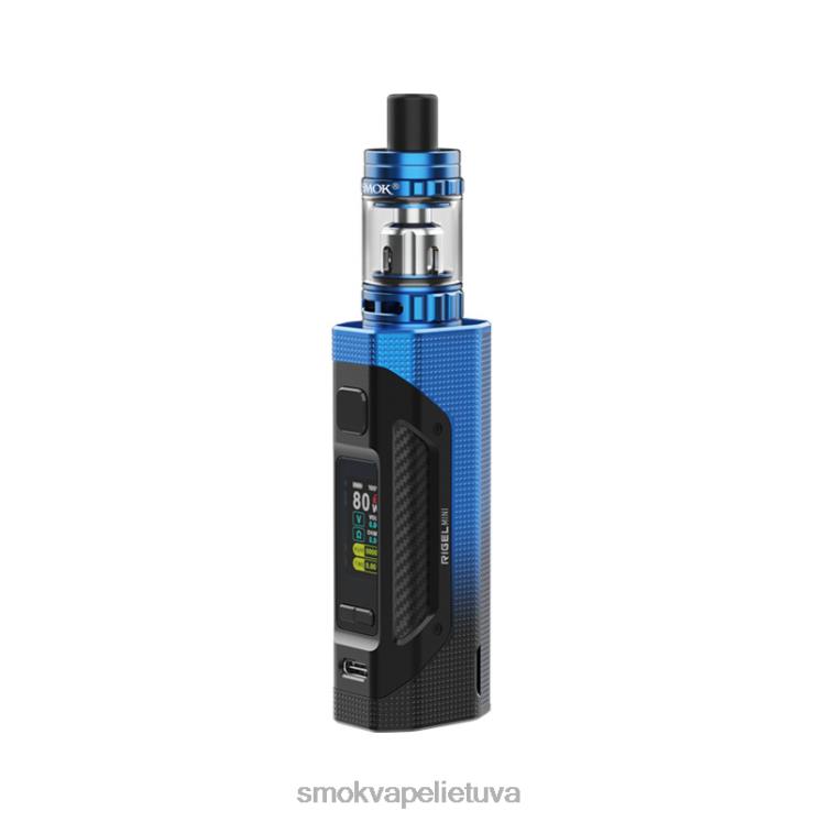 SMOK Rigel mini rinkinukas juoda mėlyna 4Z6DP254 SMOK Vape Pen Lietuva