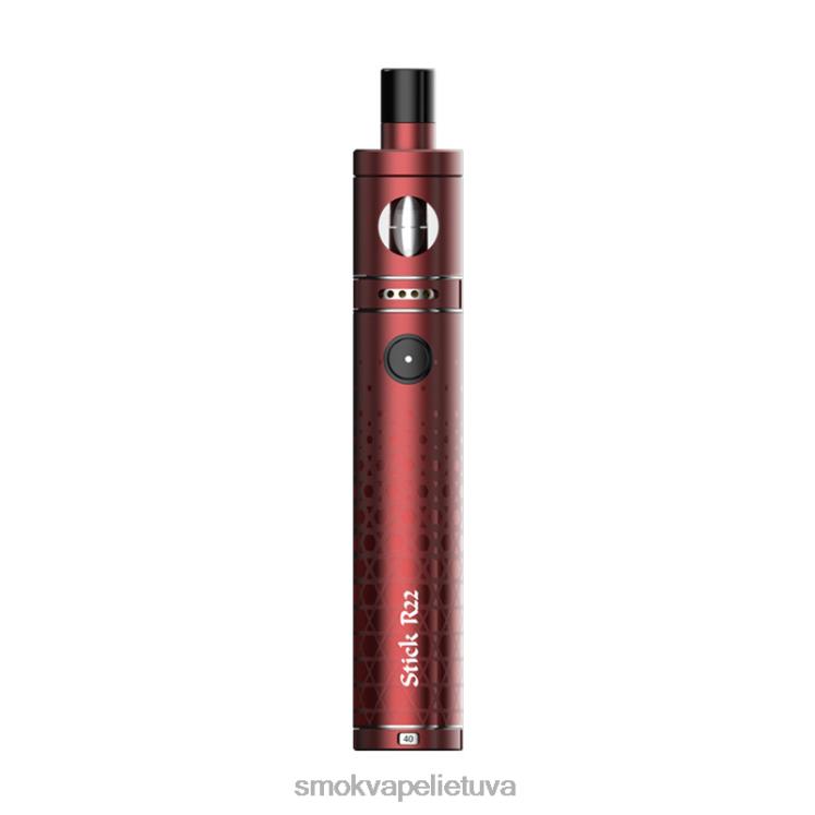 SMOK Stick r22 rinkinys matinė raudona 4Z6DP193 SMOK Lietuva